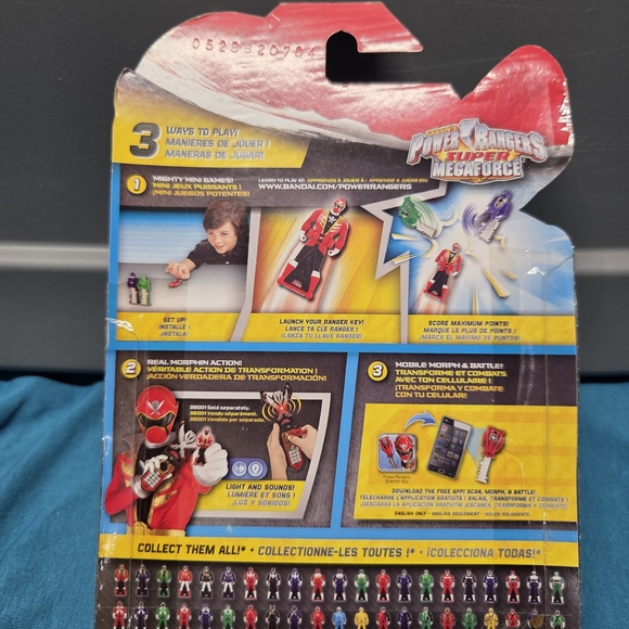 Power Rangers Megaforce Legendary Ranger Key Pack - Red, Yellow, Pink - Picture 3 of 4